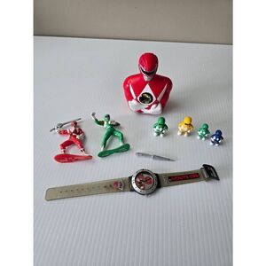 MMPR Accessories Lot of 9 pcs Various